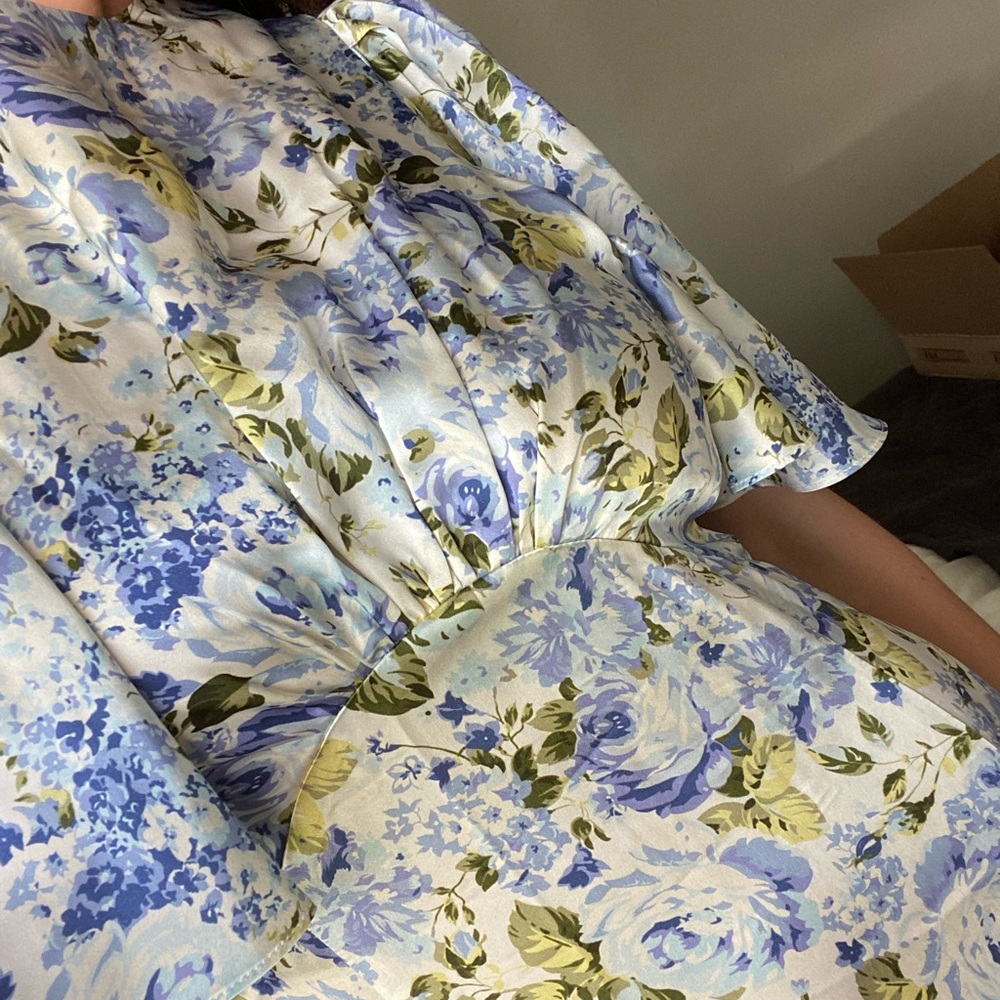 Les Reveries floral dress